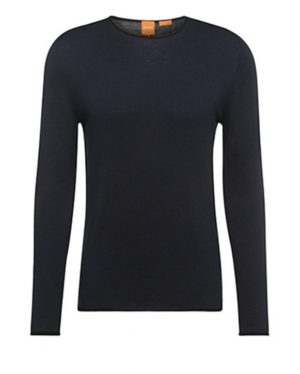 BOSS ORANGE PULLOVER KAMERO FARBE DUNKELBLAU 404 M