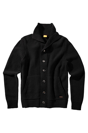 BOSS ORANGE STRICKJACKE KAMARE FARBE SCHWARZ 001 BOSS ORANGE STRICKJACKE KAMARE FARBE SCHWARZ 001 S