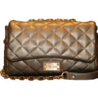 LIU JO HANDTASCHE TRACOLLINA S TULIPAN FARBE BRONZO