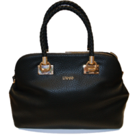 LIU JO TASCHE SHOPPING 3 SCOMPARTI FARBE SCHWARZ 22222