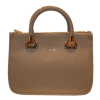 LIU JO TASCHE SHOPPING M QUADRATA FARBE TORTORA 71212