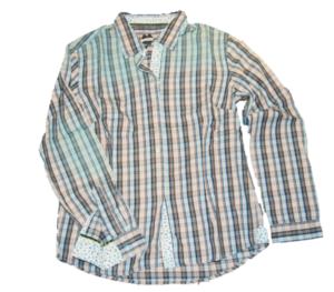 LUCKY DE LUCA Damenbluse Lina Greenkaro Farbe green 10 M