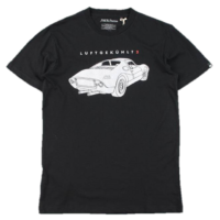 DEUS EX MACHINA T-SHIRT LUFTGEKÜHLT PORSCHE 906 FARBE SCHWARZ DEUS EX MACHINA T-SHIRT LUFTGEKÜHLT PORSCHE 906FARBE SCHWARZ M