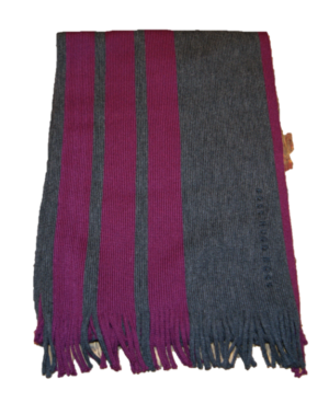 BOSS BLACK SCHAL FAON FARBE LILA/GRAU 037