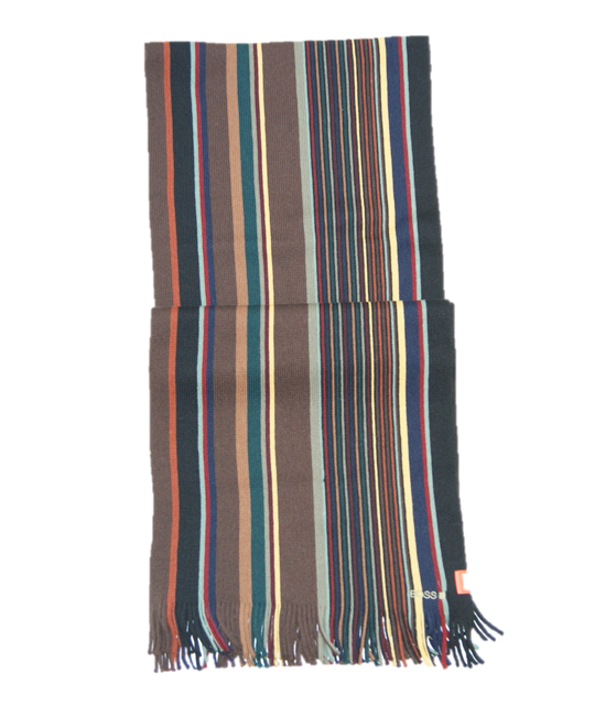 BOSS ORANGE SCHAL NAPALE-3 FARBE BUNT BOSS ORANGE SCHAL NAPALE-3 FARBE BUNT