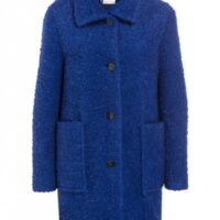 BOSS Relaxed-Fit Teddy-Mantel OCHILLY mit Stehkragen Farbe blau 449 BOSS Relaxed-Fit Teddy-Mantel OCHILLY mit Stehkragen Farbe blau 449 34