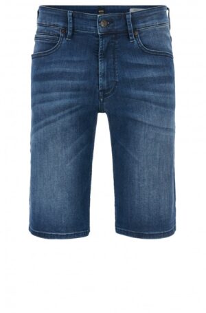 BOSS Regular-Fit Shorts Orange24 Shorts-P aus Stretch-Denim blau 422 31/32