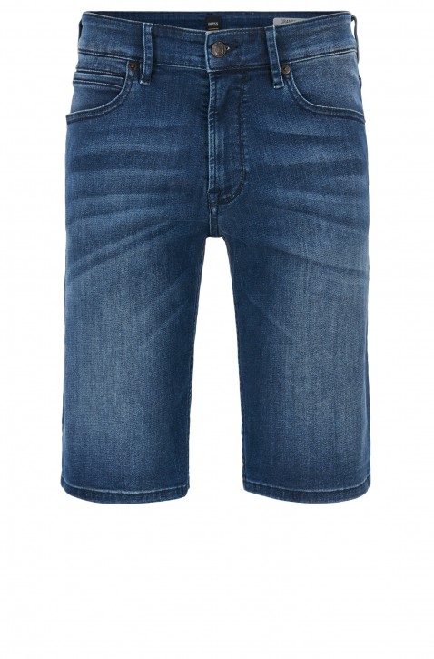BOSS Regular-Fit Shorts Orange24 Shorts-P aus Stretch-Denim blau 422 BOSS Regular-Fit Shorts Orange24 Shorts-P aus Stretch-Denim blau 422 31/32