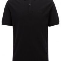 BOSS Regular-Fit Poloshirt PALLAS aus feinem Piqué schwarz 001 BOSS Regular-Fit Poloshirt PALLAS aus feinem Piqué schwarz 001