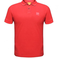 BOSS ORANGE POLO PASCHA FARBE MEDIUM RED 612 S