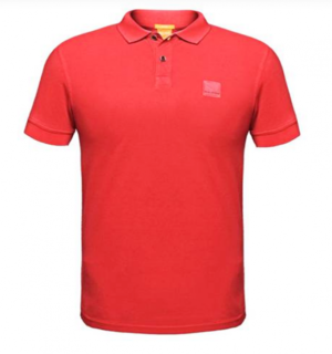 BOSS ORANGE POLO PASCHA FARBE MEDIUM RED 612 S
