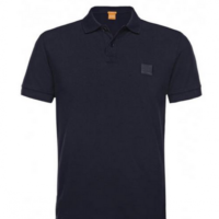 BOSS ORANGE POLO PASCHA FARBE DUNKELBLAU 402 XXXL