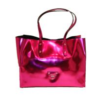 GUESS HANDTASCHE GLASS CANDY TOTE FARBE PINK METALL