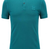 BOSS Slim-Fit Poloshirt Prime aus gewaschenem Baumwoll-Piqué open blue 491 BOSS Slim-Fit Poloshirt Prime aus gewaschenem Baumwoll-Piqué open blue 491
