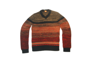 BOSS ORANGE PULLOVER AGRADE FARBE BLAU 404 GR: S