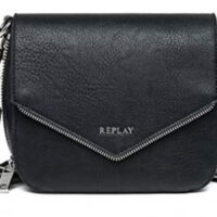 Replay Damen Fw3751.000.a0362 Umhängetasche, Schwarz (Black), 7x18x22 cm