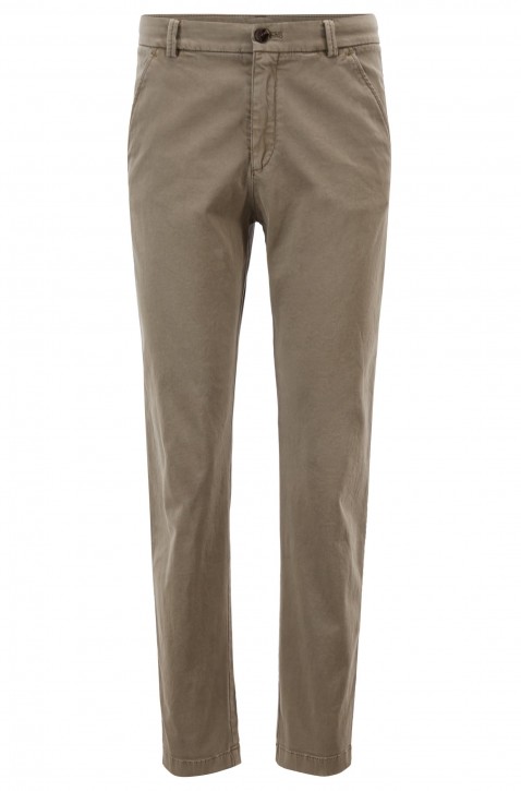 BOSS Regular-Fit Chino  SACHINI1-D aus Stretch-Baumwolle mit Satin-Finish grau 099 BOSS Regular-Fit Chino  SACHINI1-D aus Stretch-Baumwolle mit Satin-Finish grau 099