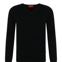 HUGO PULLOVER SAN JOSE FARBE SCHWARZ 001 S