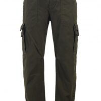 BOSS Tapered-Fit Cargohose SARGO aus doppelt gefärbter Baumwoll-Popeline dunkelgrün 346 BOSS Tapered-Fit Cargohose SARGO aus doppelt gefärbter Baumwoll-Popeline dunkelgrün 346