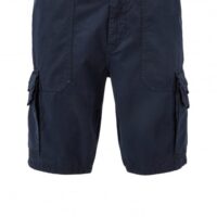 BOSS Tapered-Fit Bermuda SARGO-SHORT aus Baumwoll-Popeline mit doppelten Taschen dunkelblau 404 BOSS Tapered-Fit Bermuda SARGO-SHORT aus Baumwoll-Popeline mit doppelten Taschen dunkelblau 404