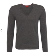 HUGO PULLOVER SIVATTALO FARBE GRAU 051 L