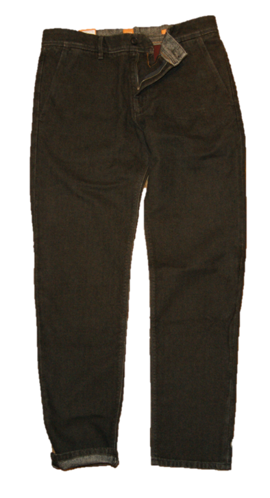 BOSS ORANGE Tapered-Fit Hose STAPERED2-W Baumwolle mit Fischgratmuster Farbe schwarz 001 BOSS ORANGE Tapered-Fit Hose STAPERED2-W Baumwolle mit Fischgratmuster Farbe schwarz 001 48
