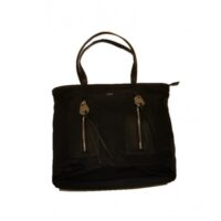 STEFFEN SCHRAUT Damen Shoppertasche SONOMA mit Frontreißverschlüßen Farbe schwarz