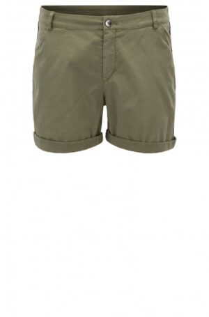 BOSS Relaxed-Fit Chino-Shorts Sochily-D aus elastischer Baumwolle khaki 251 34