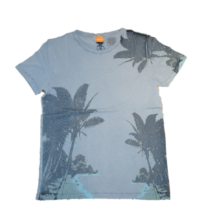 BOSS ORANGE T-SHIRT TAMMARO 2 FARBE BLAU 456 M