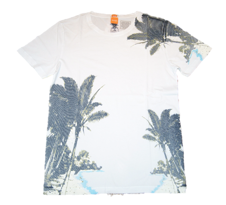 BOSS ORANGE T-SHIRT TAMMARO 2 FARBE WEISS 100 BOSS ORANGE T-SHIRT TAMMARO 2 FARBE WEISS 100 M