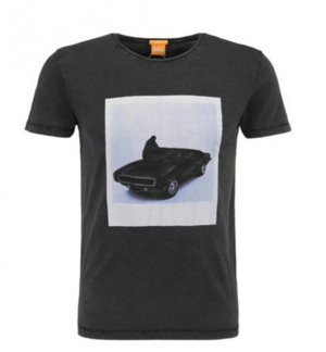 BOSS ORANGE T-SHIRT TASTEFUL 1 FARBE SCHWARZ 001 M