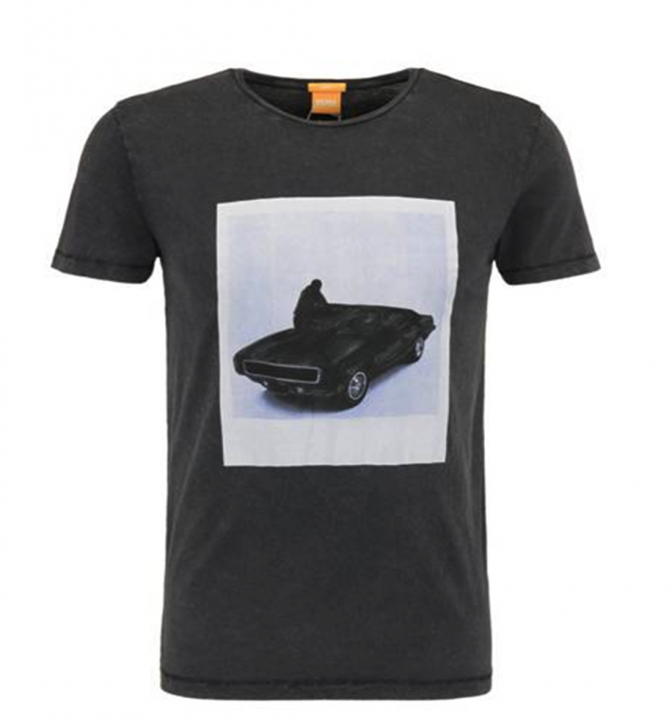 BOSS ORANGE T-SHIRT TASTEFUL 1 FARBE SCHWARZ 001 BOSS ORANGE T-SHIRT TASTEFUL 1 FARBE SCHWARZ 001 M