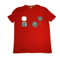 BOSS GREEN T-SHIRT TEE 3 FARBE ROT GR: S