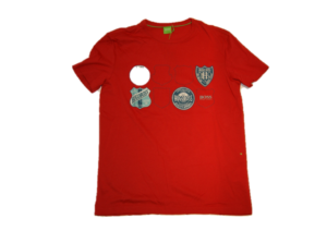 BOSS GREEN T-SHIRT TEE 3 FARBE ROT GR: S
