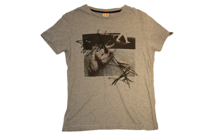 BOSS ORANGE T-SHIRT THOR 2 FARBE GRAU 030 GR: M BOSS ORANGE T-SHIRT THOR 2 FARBE GRAU 030 GR: M