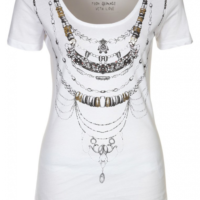BOSS ORANGE WOMEN T-SHIRT TILSU FARBE 100 WEISS BOSS ORANGE WOMEN T-SHIRT TILSU FARBE 100 WEISS