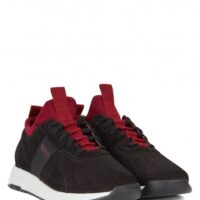 BOSS Sportive Sneakers  Titanium_Runn_lux aus perforiertem Nubukleder 002 BOSS Sportive Sneakers  Titanium_Runn_lux aus perforiertem Nubukleder 002 41