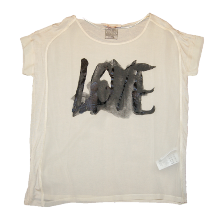 BOSS ORANGE T-SHIRT TOJE FARBE CREME 102 BOSS ORANGE T-SHIRT TOJE FARBE CREME 102 S
