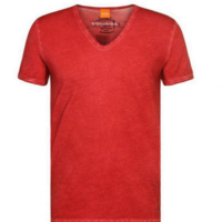 BOSS ORANGE T-SHIRT TOULOUSE FARBE MEDIUM RED 616 BOSS ORANGE T-SHIRT TOULOUSE FARBE MEDIUM RED 616 S