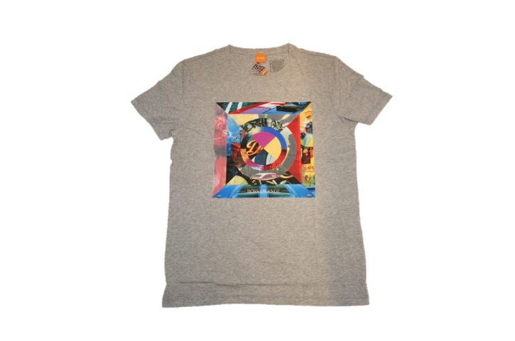 BOSS ORANGE TEE SHIRT TRACING 1 FARBE GRAU 058 BOSS ORANGE TEE SHIRT TRACING 1 FARBE GRAU 058 S