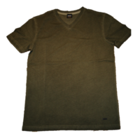 BOSS Regular-Fit T-Shirt Tyxx aus Baumwolle mit V-Ausschnitt Farbe dunkelgrün 346 BOSS Regular-Fit T-Shirt Tyxx aus Baumwolle mit V-Ausschnitt Farbe dunkelgrün 346
