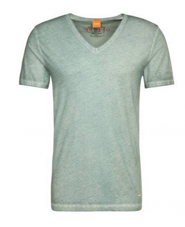 BOSS ORANGE T-SHIRT TOULOUSE FARBE TÜRKIS 447 BOSS ORANGE T-SHIRT TOULOUSE FARBE TÜRKIS 447 S