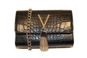 Mario Valentino Valentino by Damen Divinity Special Clutch, Schwarz (Nero), 4x11x17 cm