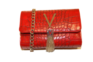Mario Valentino Valentino by Damen Divinity Special Clutch, Rot (rosso), 4x11x17 cm