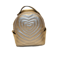 VALENTINO By Mario Valentino Rucksack FIONA mit Steppung und Logo Farbe silber