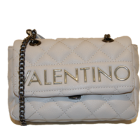 Mario Valentino Valentino by Damen Licia Tornistertasche, beige , 7x13.5x18.5 cm