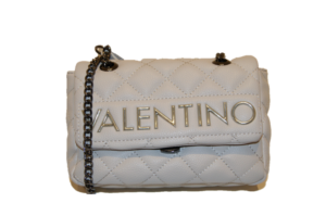 Mario Valentino Valentino by Damen Licia Tornistertasche, beige , 7x13.5x18.5 cm