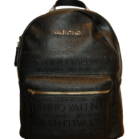 VALENTINO By Mario Valentino Rucksack DORY mit gemusterten Schultergurten und all over Valentino Logo schwarz