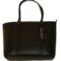 Mario Valentino Valentino by Damen Sea Winter Tote, Schwarz (Nero), 15.5x28x34 cm