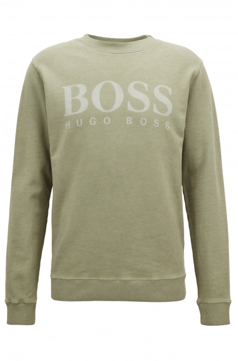 BOSS ORANGE Sweatshirt WALLKER aus French Terry mit Logo-Dessin Farbe rosa 681 BOSS ORANGE Sweatshirt WALLKER aus French Terry mit Logo-Dessin Farbe rosa 681 S